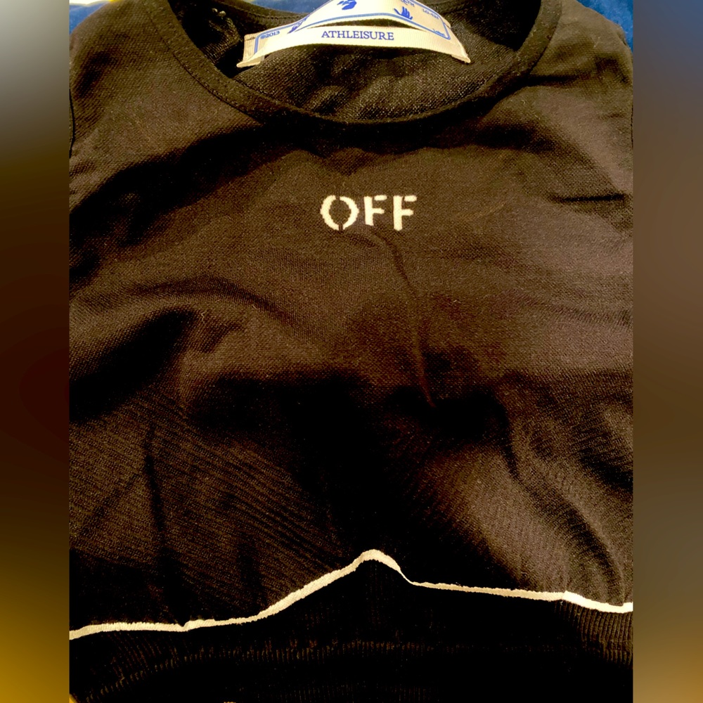 Off-White Seamless Crop Top! Excellent Condition